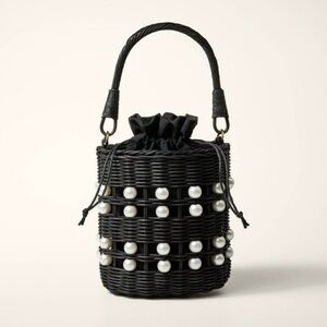 Kate Spade Pearl embellished bucket bag